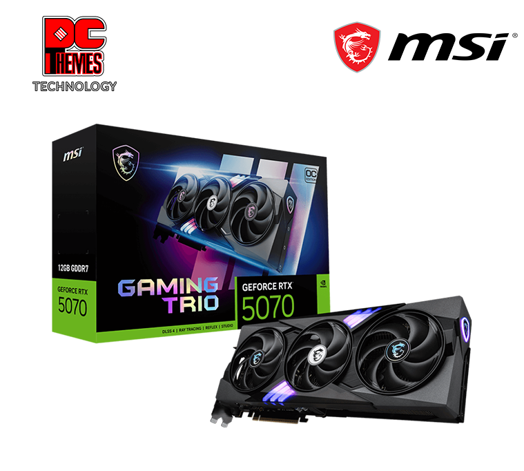 <新品未使用品>GeForce RTX 5070 GAMING TRIO OC MSI GeForce RTX™ 5070 12G GAMING TRIO OC Graphics Card